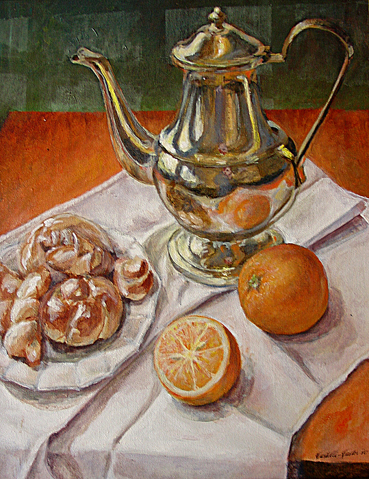 Continental Breakfast by JoAnne Castelli-Castor Continental Breakfast by JoAnne Castelli-Castor