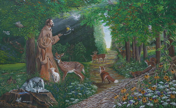 St. Francis of the Wood by JoAnne Castelli-Castor St. Francis of the Wood by JoAnne Castelli-Castor